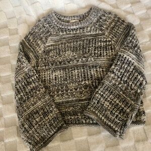 Universal Thread Cozy Gray Tweed Sweater